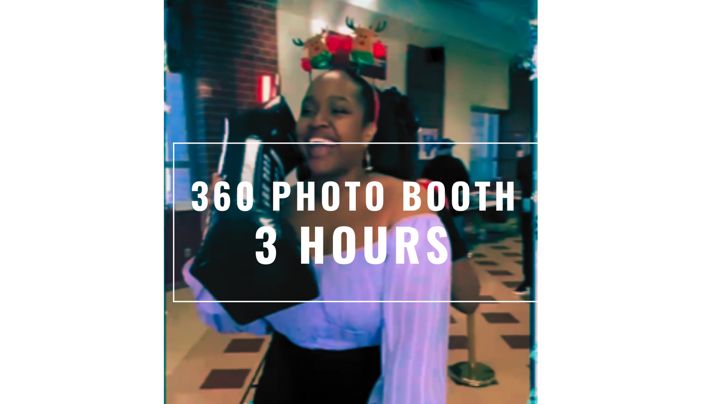 360 Photo Booth Rental | 3 Hour